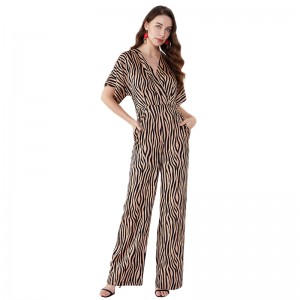 Party Nordic Way Adult High Quality Tiger Stripe Jumpsuit JCGJ190315073